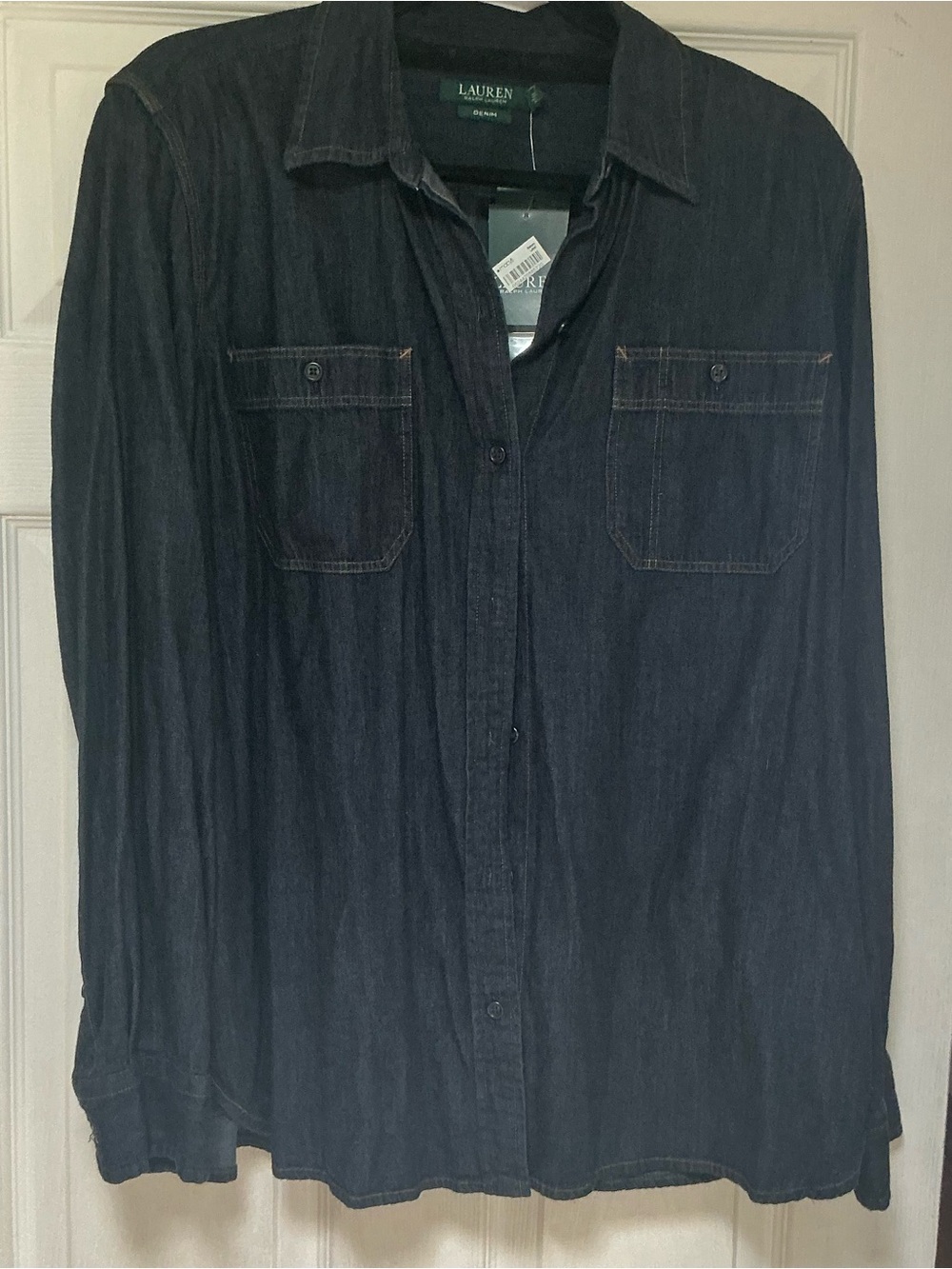 Ralph Lauren Dark Indigo Denim Button Shirt